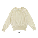 SUPERFINE WOOL V-NECK NT
