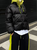 Duck Down Short Puffer Padding