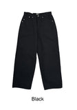 Blin Incision Wide Cotton Pants