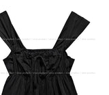 Mary's ribbon shirring crop blouse