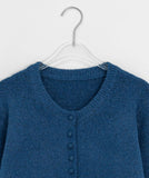 Tadine Button Round Knit Cardigan