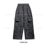 Teed Color Matching Military Cargo Training Pants