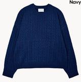 Tough cable round knit