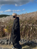 F/W DISCERNMENT's Mui pocket hoodie long coat