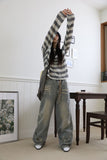 Striped Button Knit