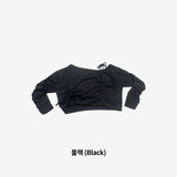 Lofen Ribbon String Sweatshirt