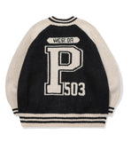 Portland Raglan Knit Zip-Up