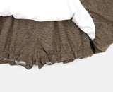 Lian Pumpkin Balloon Short Skirt