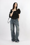 Danbi frill blouse