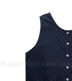 [BAG SET] DOT FRILL SLEEVELESS