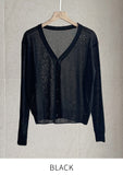 Its V-neck Summer Knit Cardigan