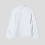 Sepia Minimal Crop Shirt