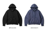 Edge Crop Hood Zip-Up