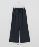 [BAONHAUS] Denin Cotton Semi-Bootcut Pants