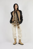 Zipper three-dimensional cargo pants
