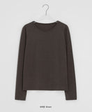 [BAONHAUS] Ringchi Layered Span Round T-Shirt