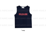PLEASE SLEEVELESS