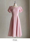 Payto Square Tulip Flare Long One Piece