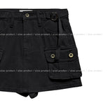 Hamil strap cargo skirt pants