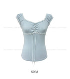 Mona Lace Puff Short Sleeve
