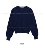 [U-BASIC] Loro Spring Round Cardigan