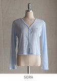 Kiet V-neck pendant knit cardigan