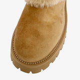 Furmin Suede Fur Heart String Boots