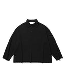 [AG] Big-Collar Waffle Pullover