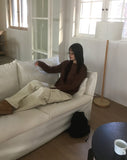 [Wool 60/MADE] Hug Basic Round Knit
