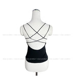 X-Back Semi-Cropped Sleeveless (with cup)