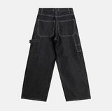 Cres Double Knee Carpenter Raw Denim Pants
