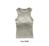 [with cup] EYELET ★ SLEEVELESS