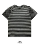 (Brushed) HEAT STRIPE HALF T