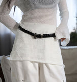 Cable Western Buckle Belt