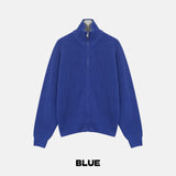 Bon Color Knitted Zip Up