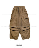 Thorpe Front Diagonal Balloon Cargo Pants