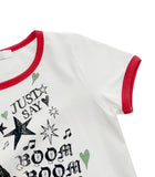 BOOM RINGER CROP T