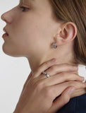 Iceblock Silver Ring M