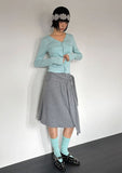 TWIST BUTTON CARDIGAN