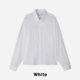 Crudy wrinkle check shirt