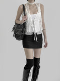 Scarf chiffon bustier