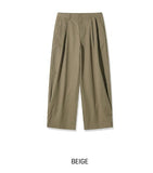 Ber Side Tuck Wide Pants