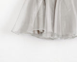 Weil Organza Layered Flared Mini Skirt