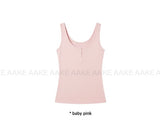 BUTTON POINT SLEEVELESS