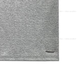 [U-BASIC] Melanin Metal Lettering Ribbed Sleeveless