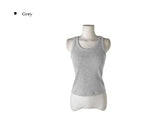 Torne U-neck Plain Ribbed Sleeveless