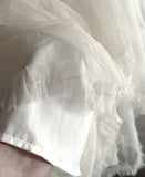 Cherian Chiffon Unbalance Tiered Skirt