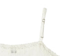 Jua lace frill sleeveless blouse