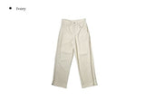 Kazin Corduroy Adjust Snap Brushed Wide Pants