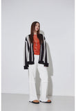 milky tassel cotton pants